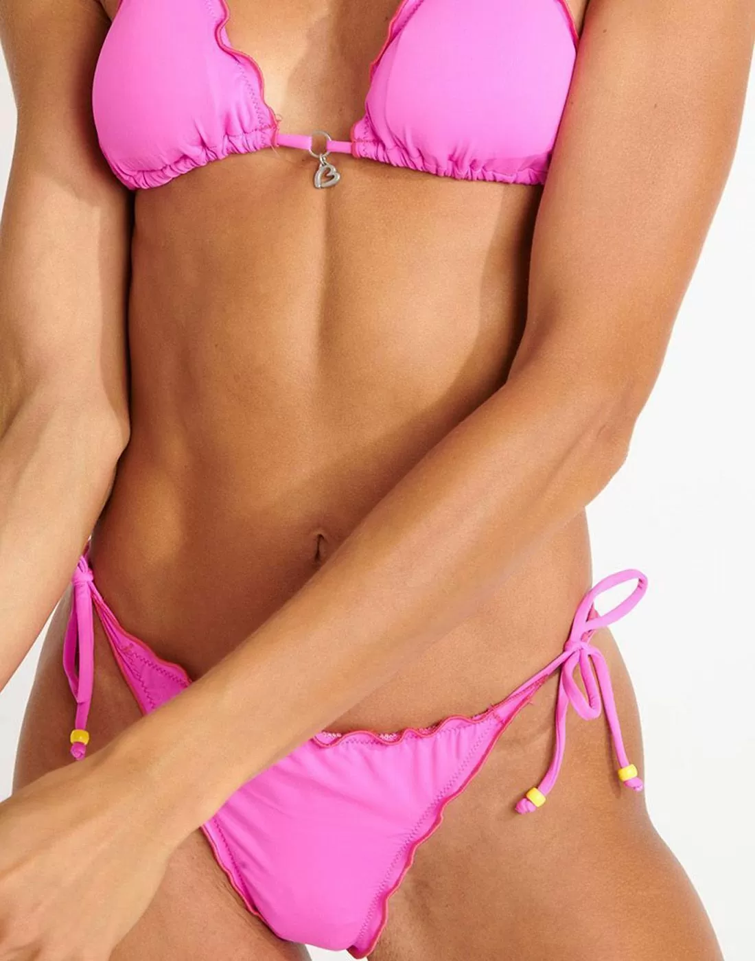 banana moon bikinitruse rosa med knyting