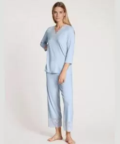 calida elegant dreams pysjamas harmony blue