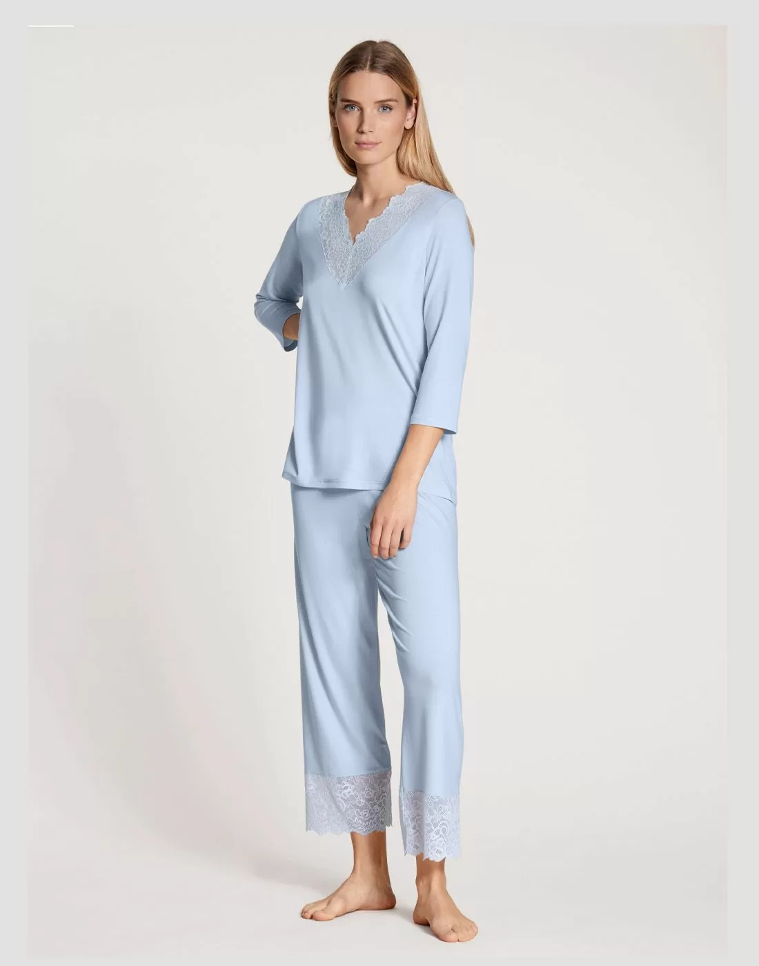 calida elegant dreams pysjamas harmony blue