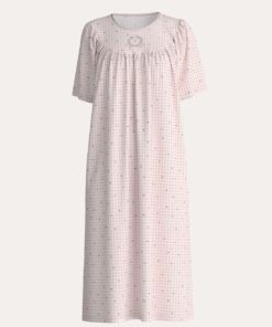 calida soft cotton nattkjole mauve rose