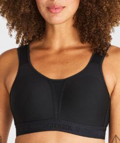abecita swegmark kimberly iconic sports-bh svart
