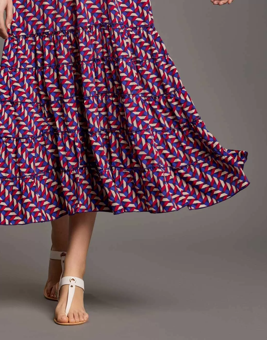 iconique maxi sommerkjole lilla