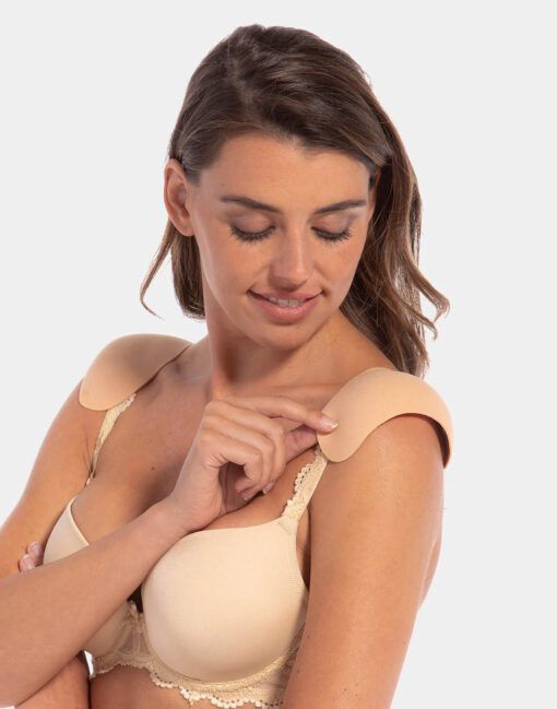 magic bodyfashion skulderputer beige