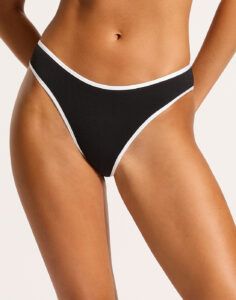 Seafolly beach bound bikinitruse 40753-072 black