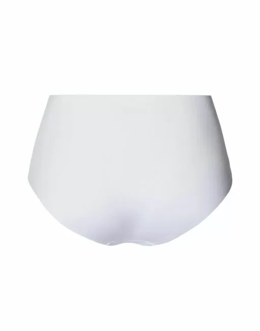 hanro invisible cotton maxi høy truse hvit