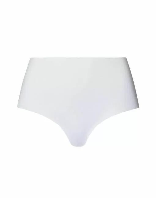 hanro invisible cotton maxi høy truse hvit