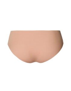 hanro invisible cotton midi truse beige