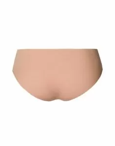 hanro invisible cotton midi truse beige