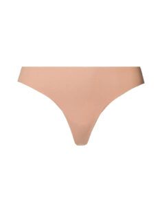 hanro invisible cotton stringtruse beige