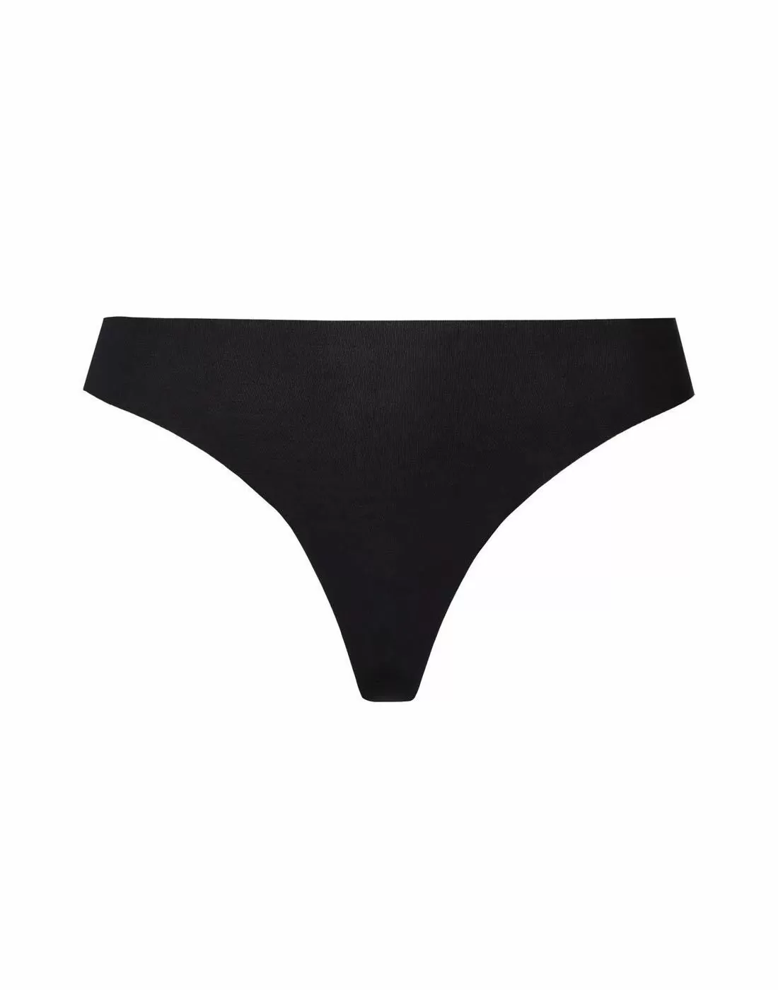 hanro invisible cotton stringtruse svart