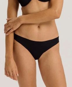 hanro invisible cotton stringtruse svart