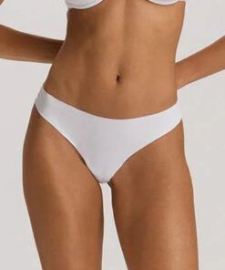 hanro invisible cotton stringtruse white