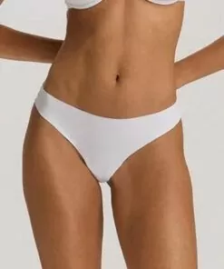hanro invisible cotton stringtruse white