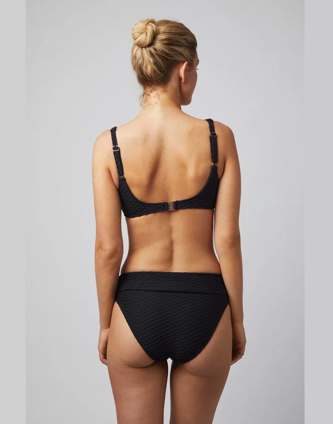 Paula mermaid seaweed bikini svart