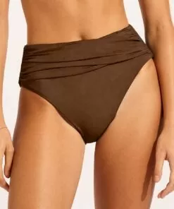 Seafolly collective 40643-942 dark chocolate bikinitruse