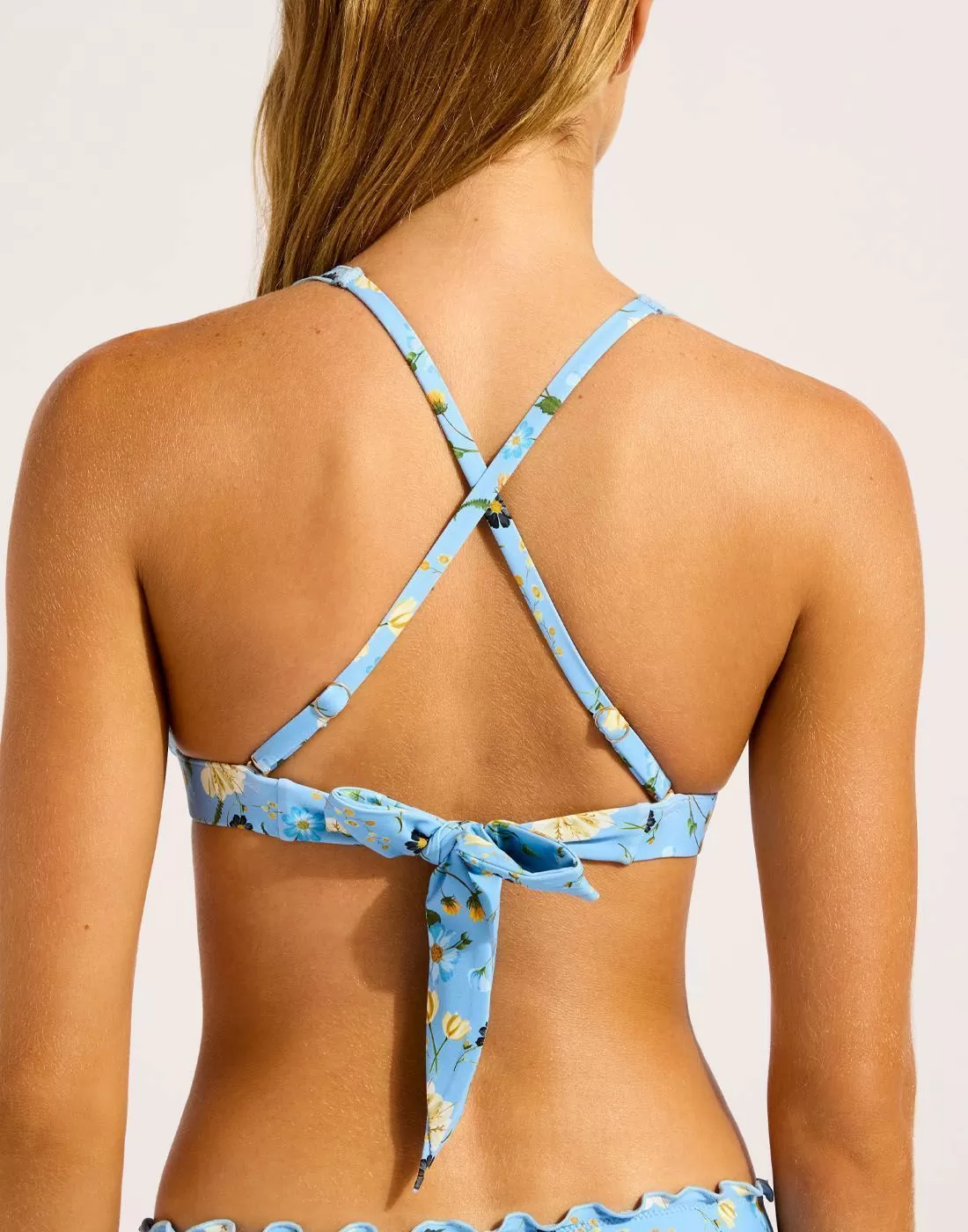 Seafolly modern romance longline bikini